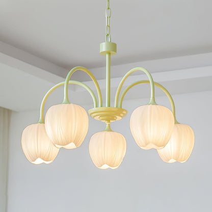 Beautiful Green Glass Pendant Lamp