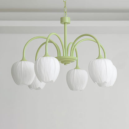 Beautiful Green Glass Pendant Lamp