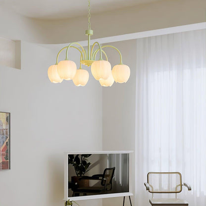 Beautiful Green Glass Pendant Lamp