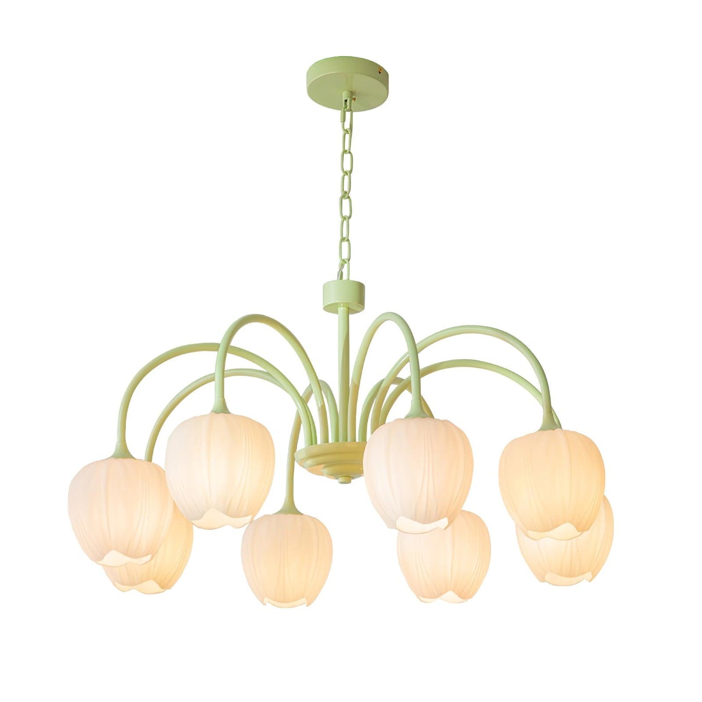 Beautiful Green Glass Pendant Lamp