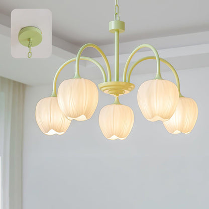 Beautiful Green Glass Pendant Lamp