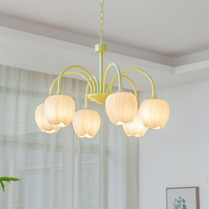 Beautiful Green Glass Pendant Lamp