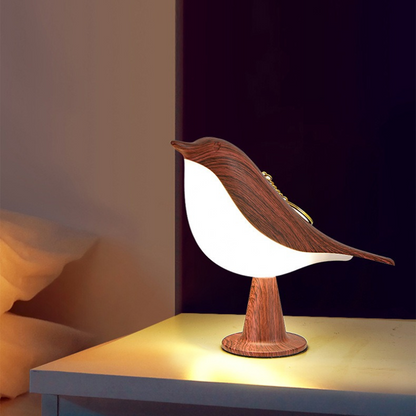 Colorful LED Nightlight with Touch Control and Bird Shape