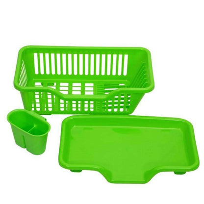 Compact Stainless Steel Kitchen Dish Holder