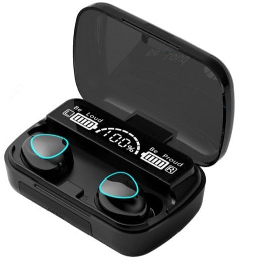 Cordless Water Resistant Earbuds with Clear Sound - Luxicro