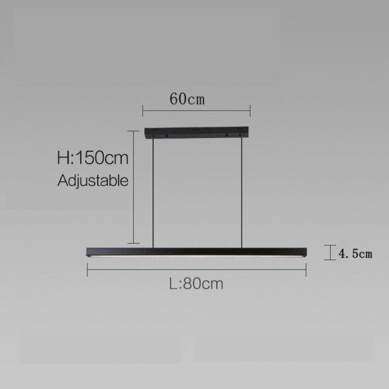 Modern Simple Black Pendant Light