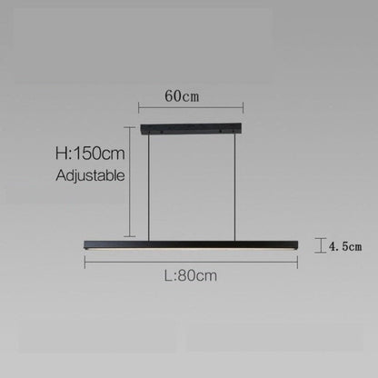 Modern Simple Black Pendant Light