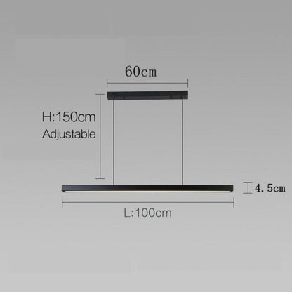 Modern Simple Black Pendant Light