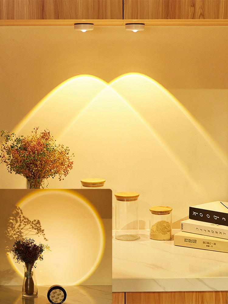 Vibrant Starry Night LED Light Projector