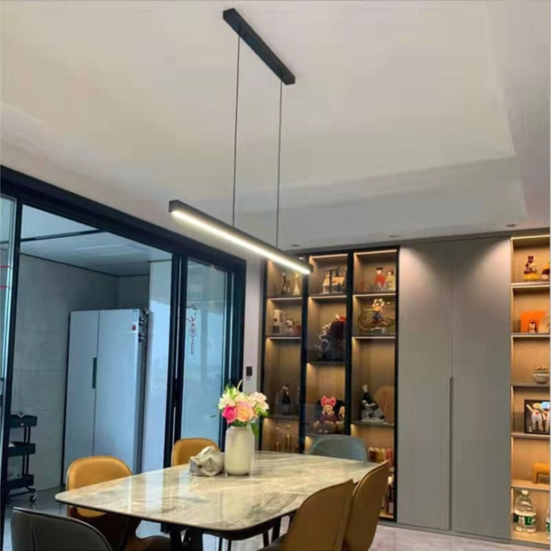Modern Simple Black Pendant Light