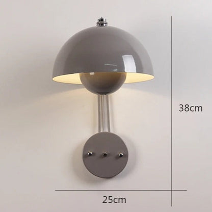 Bright Floral Wall Lamp - Elegant Dutch Style