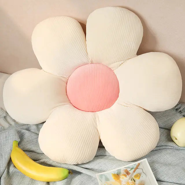 Comfortable Rose Print Chair Pad