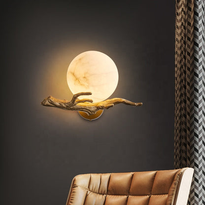 Luxury Marble Effect Wall Light