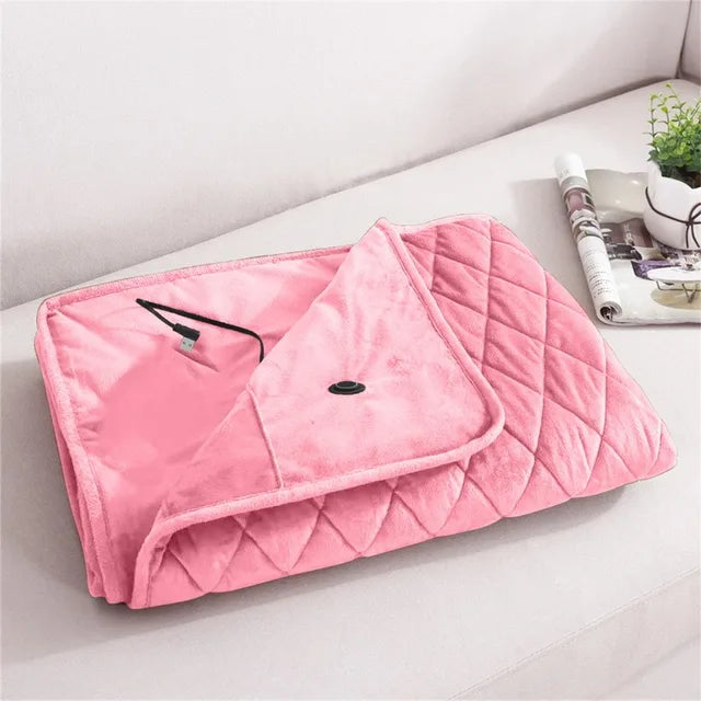 Cozy Electric Blanket with Adjustable Heat Settings - Luxicro