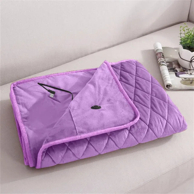 Cozy Electric Blanket with Adjustable Heat Settings
