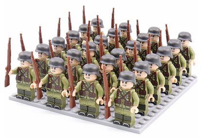 Historic WWII Building Brick Set - Luxicro