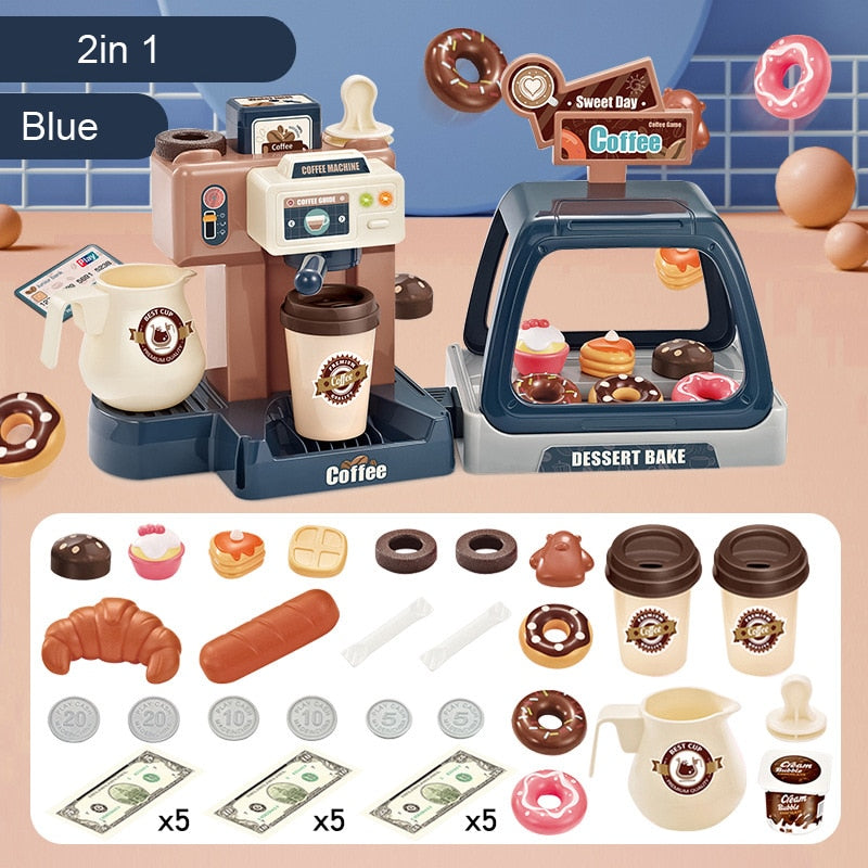 Fun Kids Play Cafe Toy Set - Luxicro