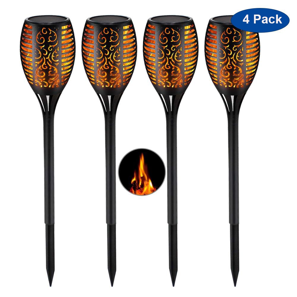 Energy Efficient LED Yard Solar Lights (4 Pack) - Luxicro