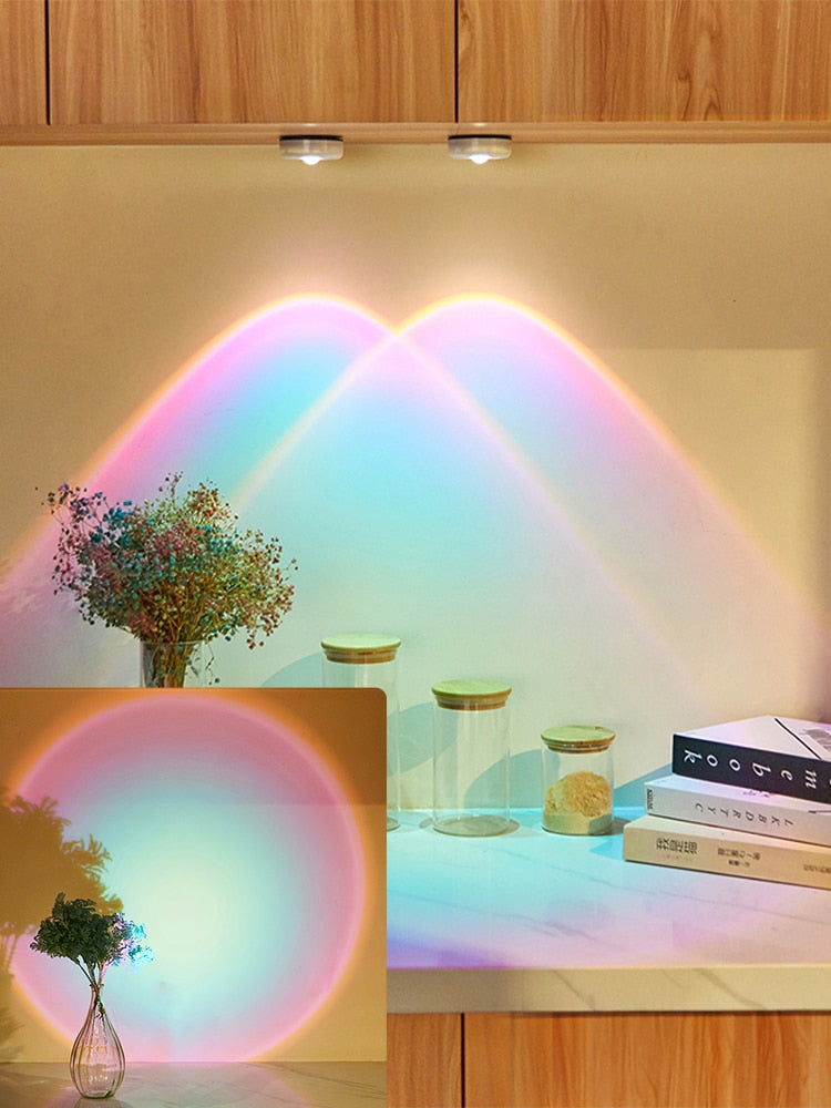 Vibrant Starry Night LED Light Projector - Luxicro