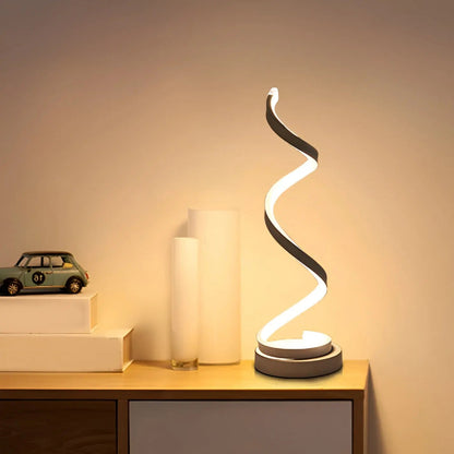 Bright Spiral LED Desk Light - Eco Friendly & Adjustable