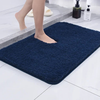 Soft Absorbent Bathroom Rug Non Slip Quick Dry