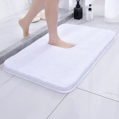 Soft Absorbent Bathroom Rug Non Slip Quick Dry
