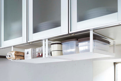 Compact Under Shelf Metal Organizer