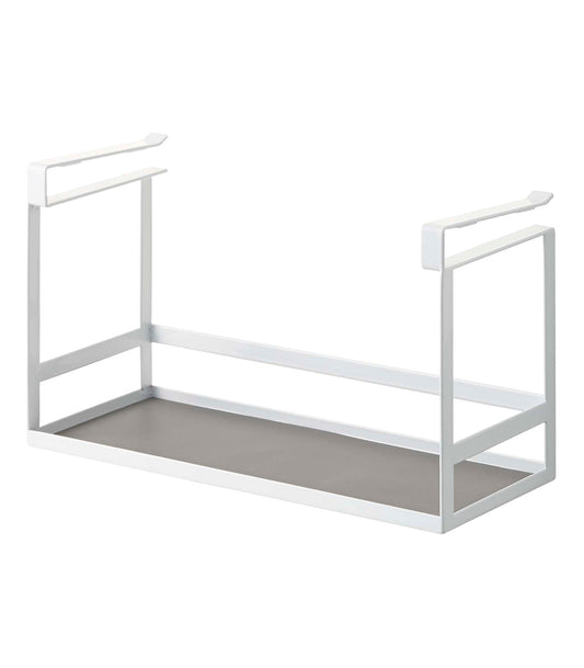 Compact Under Shelf Metal Storage Organizer - Luxicro