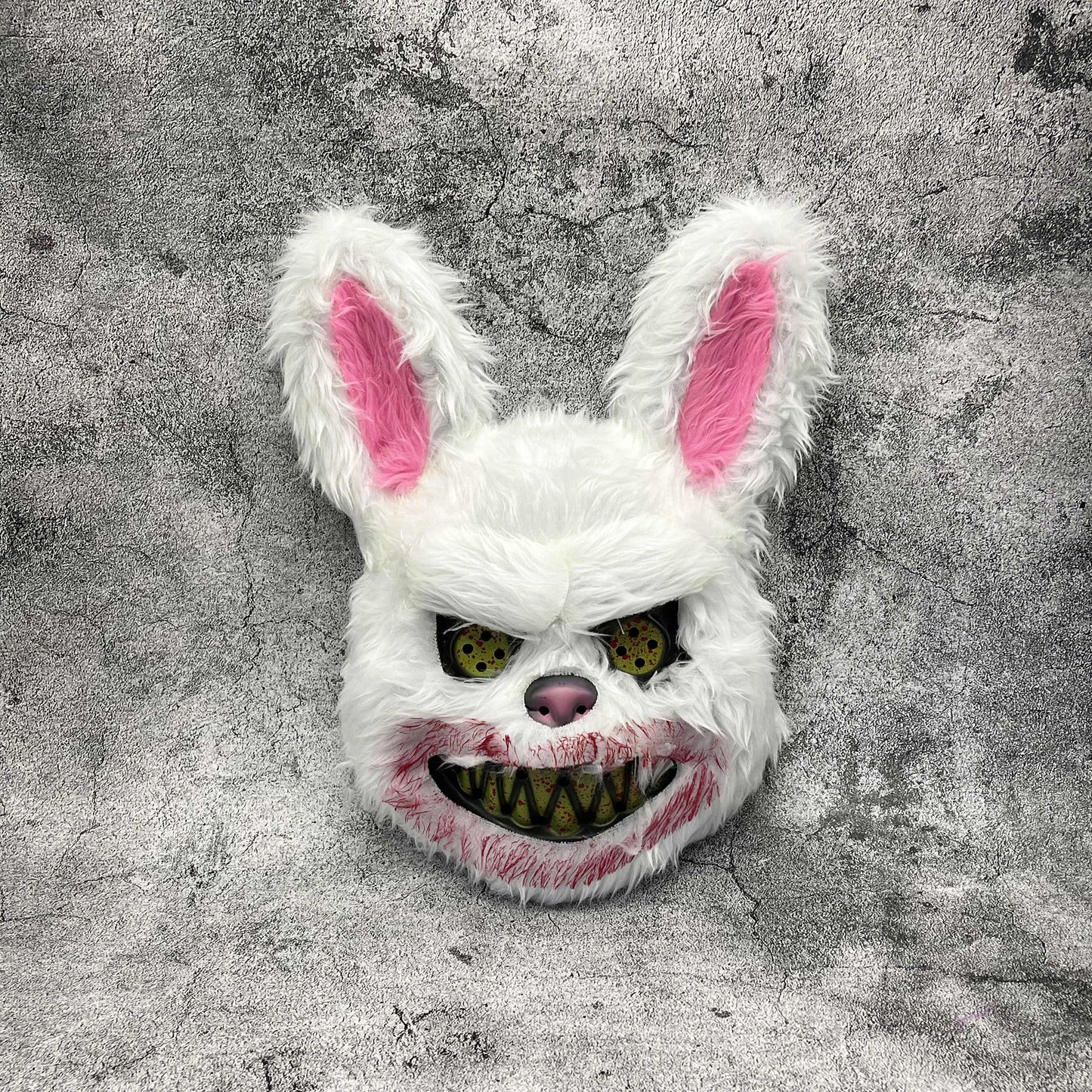 Creepy Synthetic Fur Costume Mask for Adults