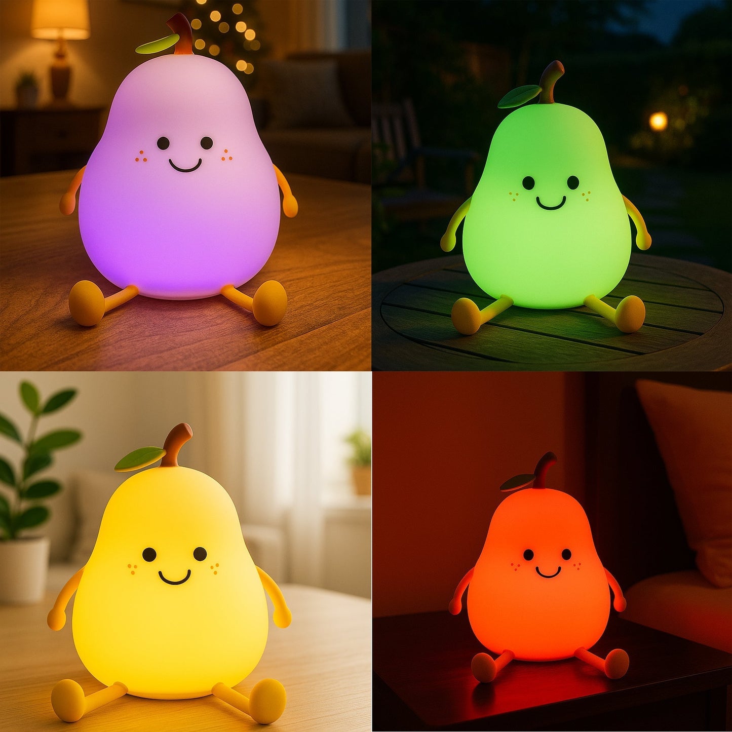 Soft Glow Modern Bedside Table Lamp