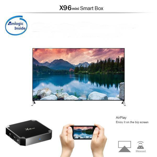 Compact Android 7.1 Mini TV Box Streaming Device