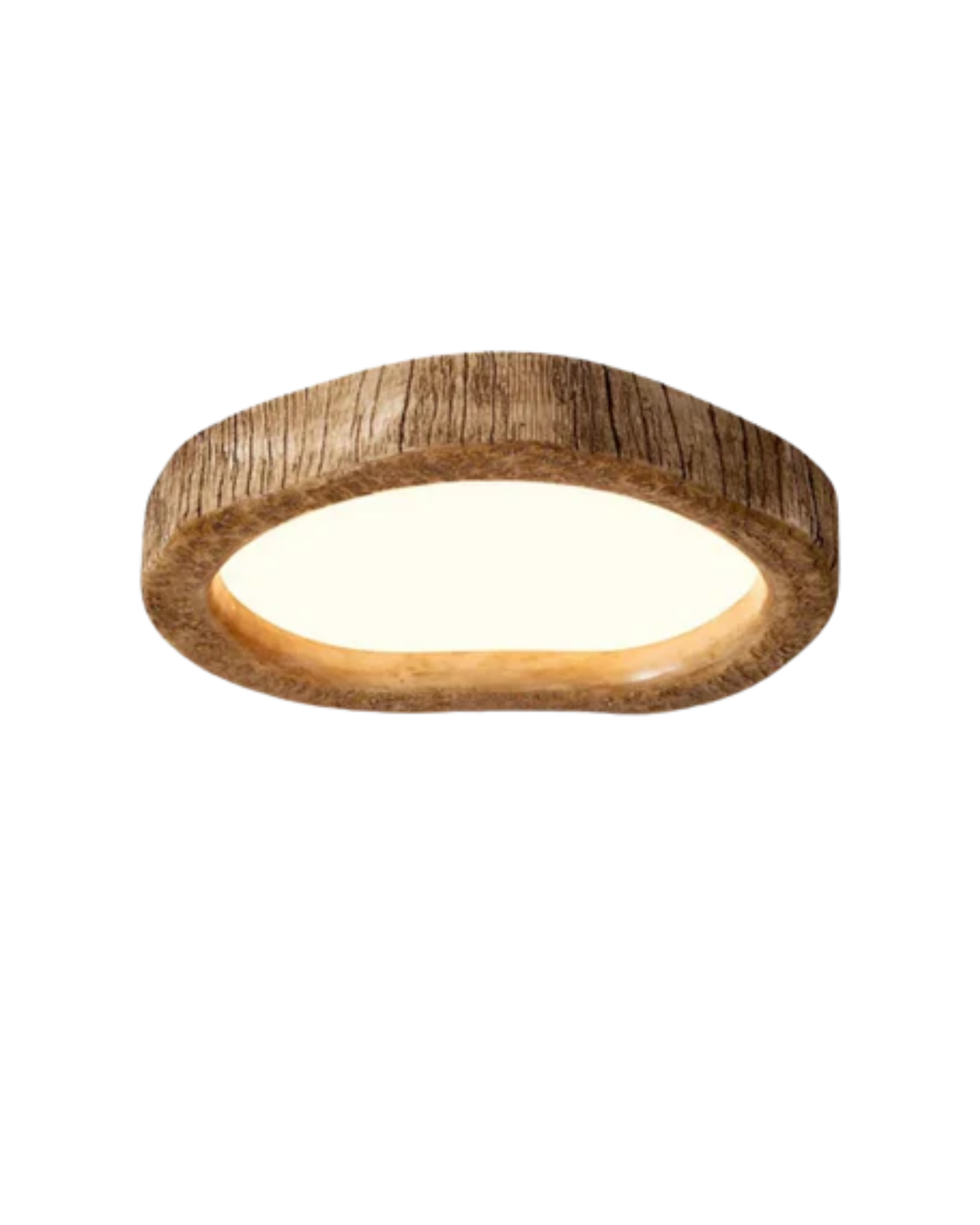 Vintage Wood Pendant Light Fixture