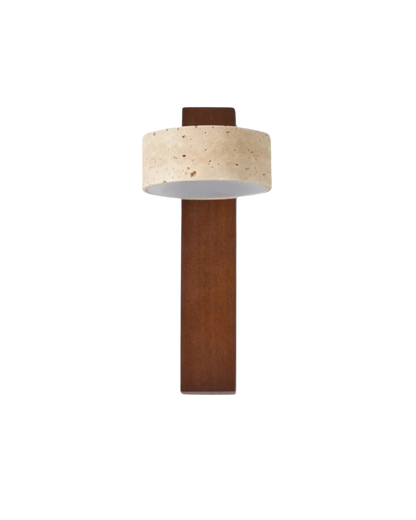 Rustic Rock LED Wall Lamp