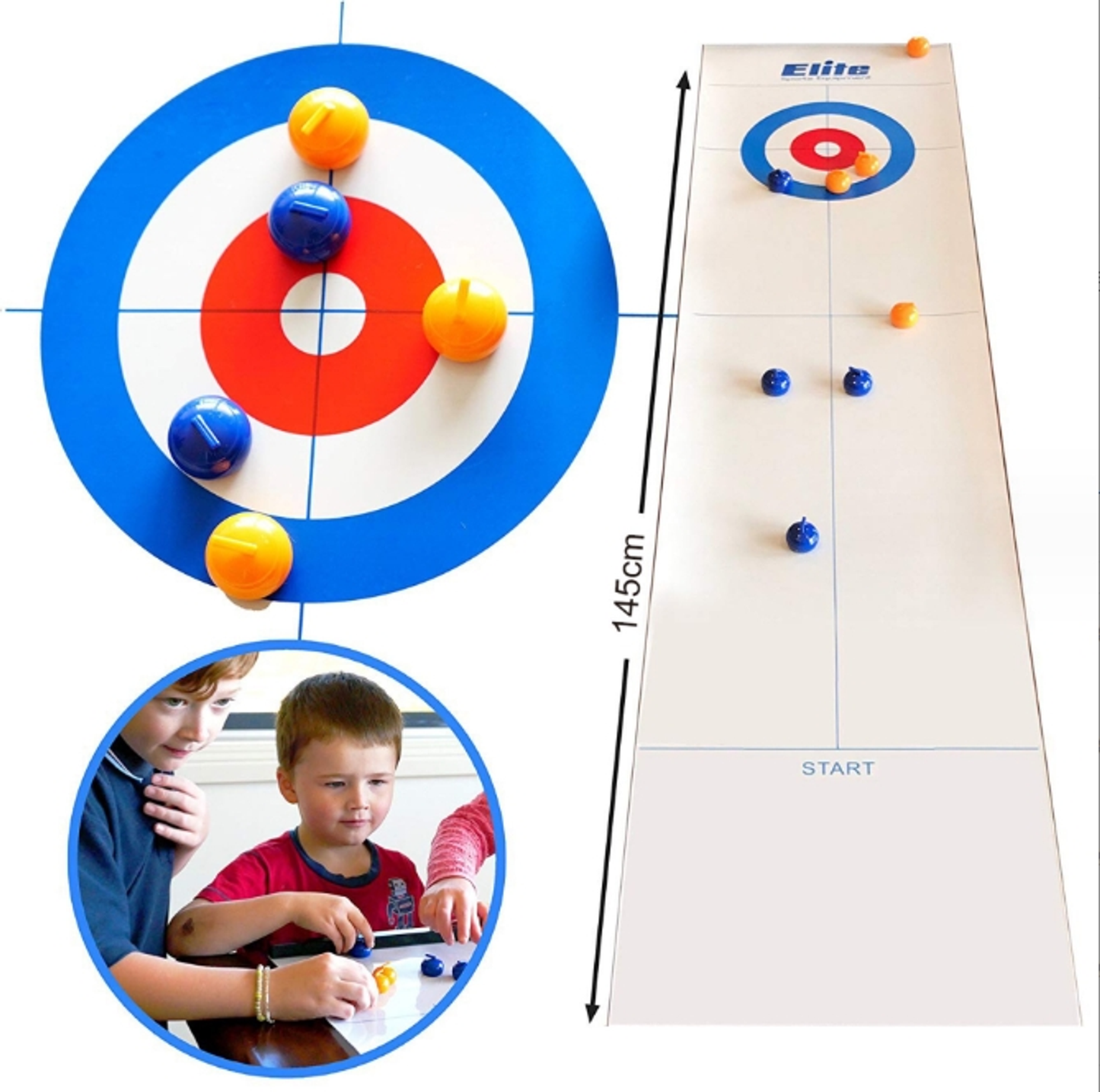 Compact Home Mini Curling Kit