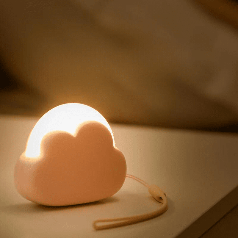 Gentle Bedside Table Lamp - Warm Soft LED Light