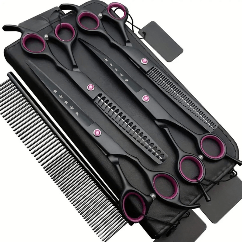 Professional Pet Grooming Kit Sharp Scissors Set - Luxicro