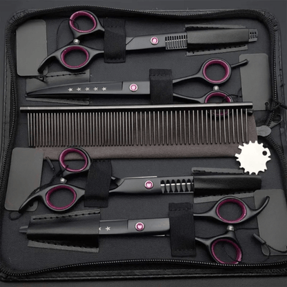 Professional Pet Grooming Kit Sharp Scissors Set