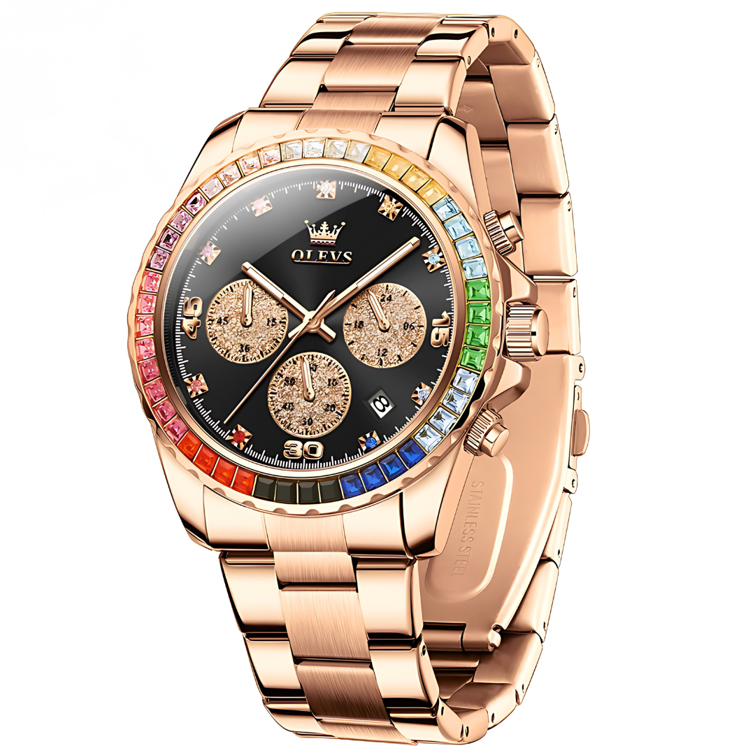 Classic Leather Mens Watch For Elegant Style - Luxicro