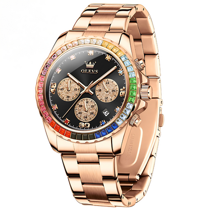 Classic Leather Mens Watch For Elegant Style - Luxicro