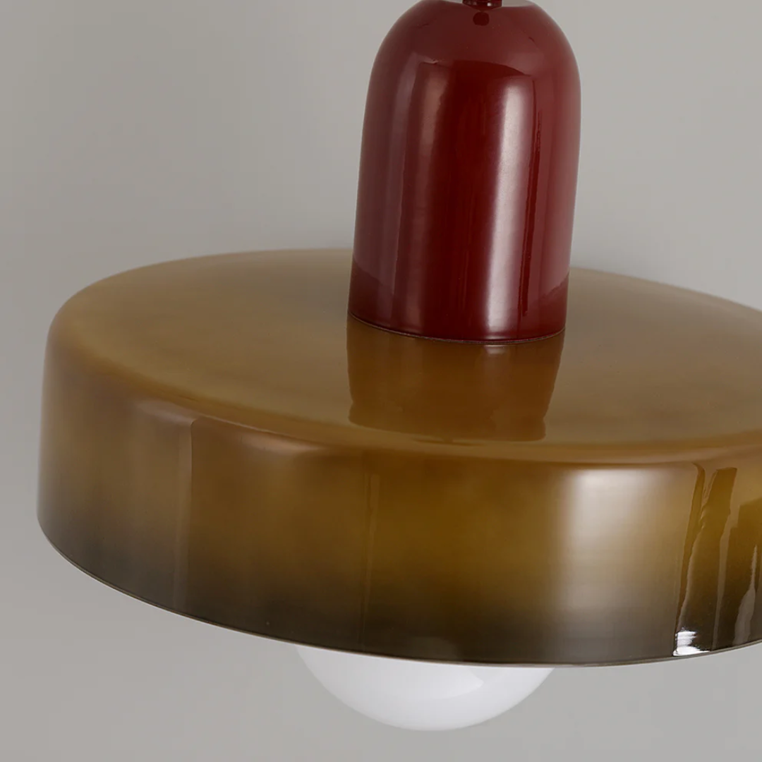 Elegant Glass Pendant Lamp