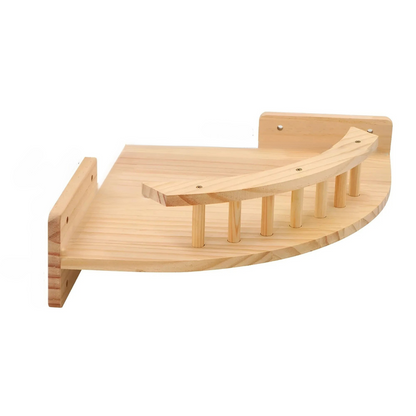 Cat Tower Shelf with Scratch Post