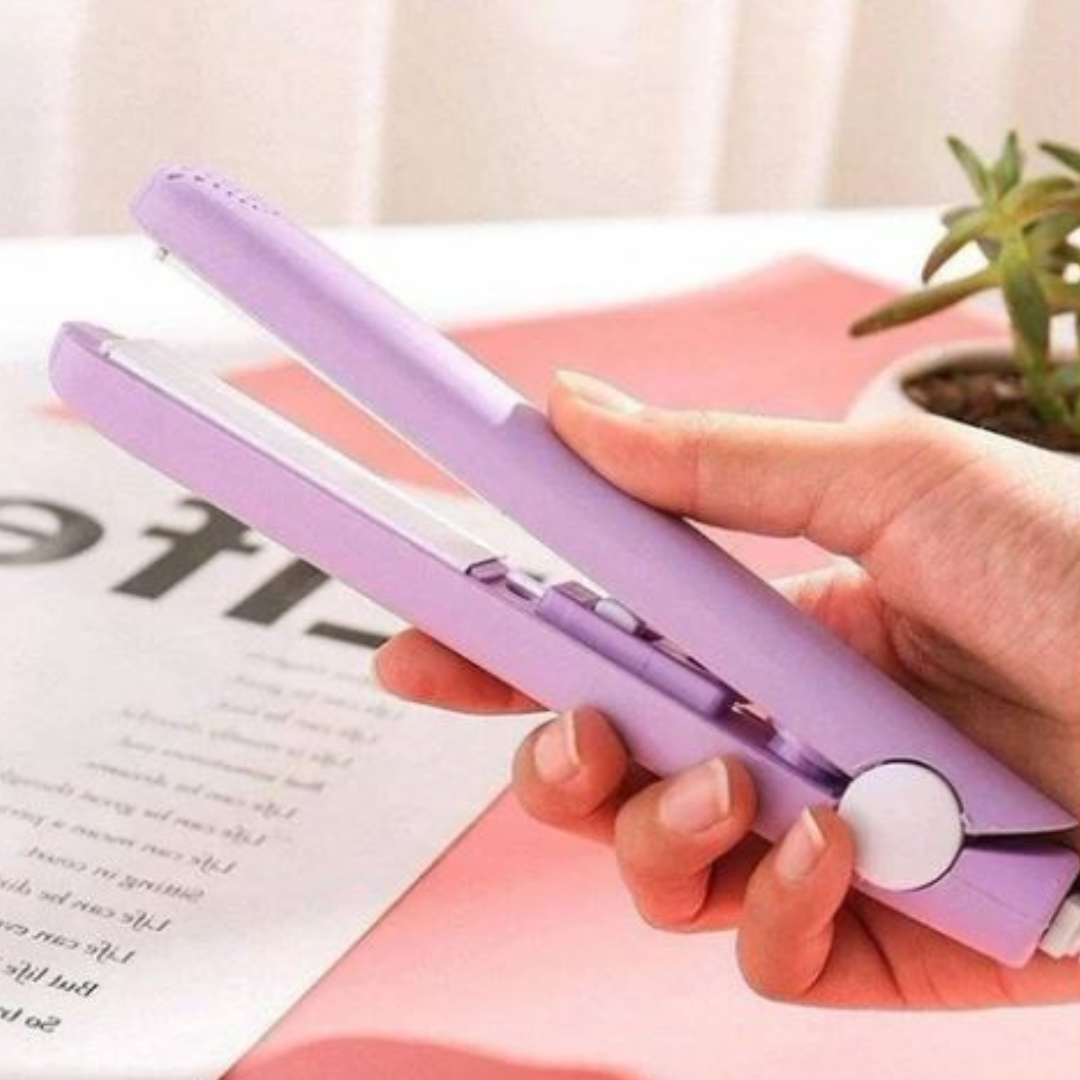 Mini Porcelain Curling & Flat Iron