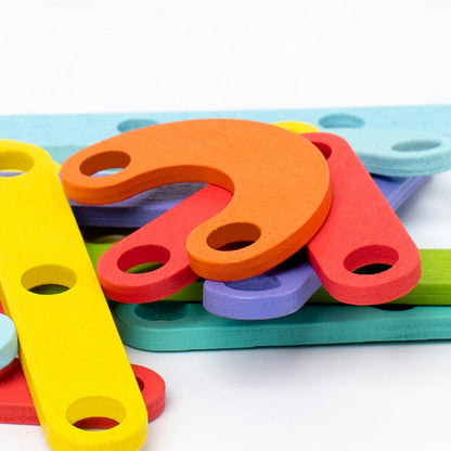 Learning Wood Shape Sorter Toy