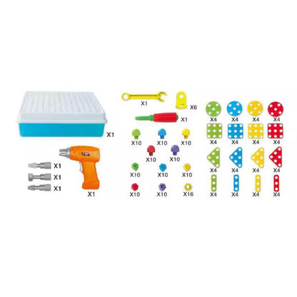 Fun Kids Tool Set with Screwdriver - Luxicro