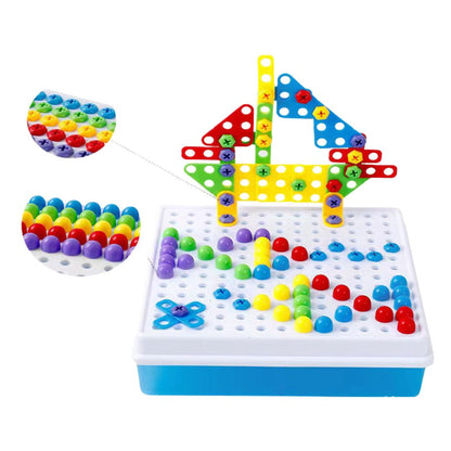 Fun Kids Tool Kit Building Block Set