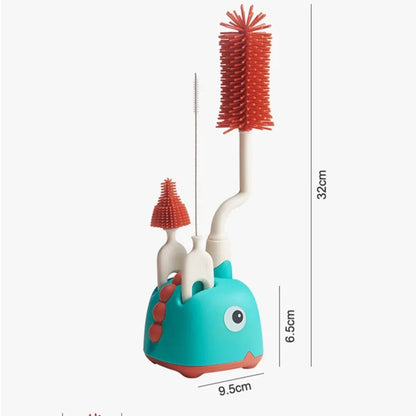 Newborn Feeding Bottle Cleaner Brush Kit
