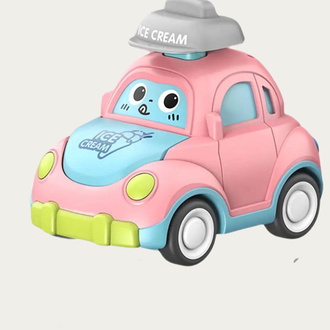Colorful Kids Toy Cars - Push and Go