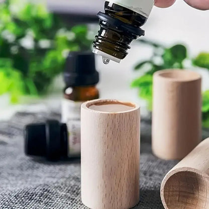 Aromatherapy Wood Diffuser Set