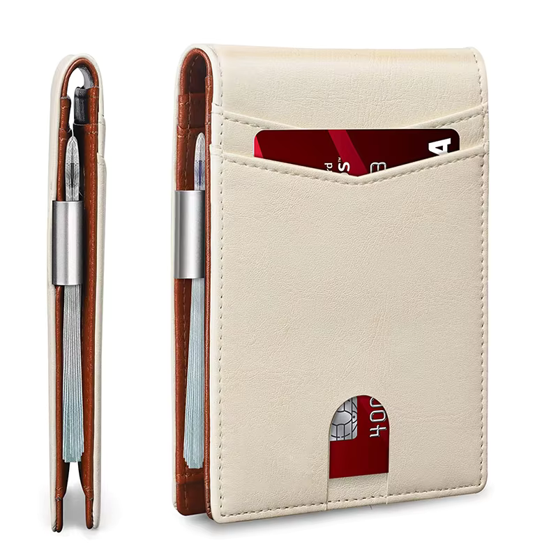 Protective Thin Leather RFID Wallet for Men