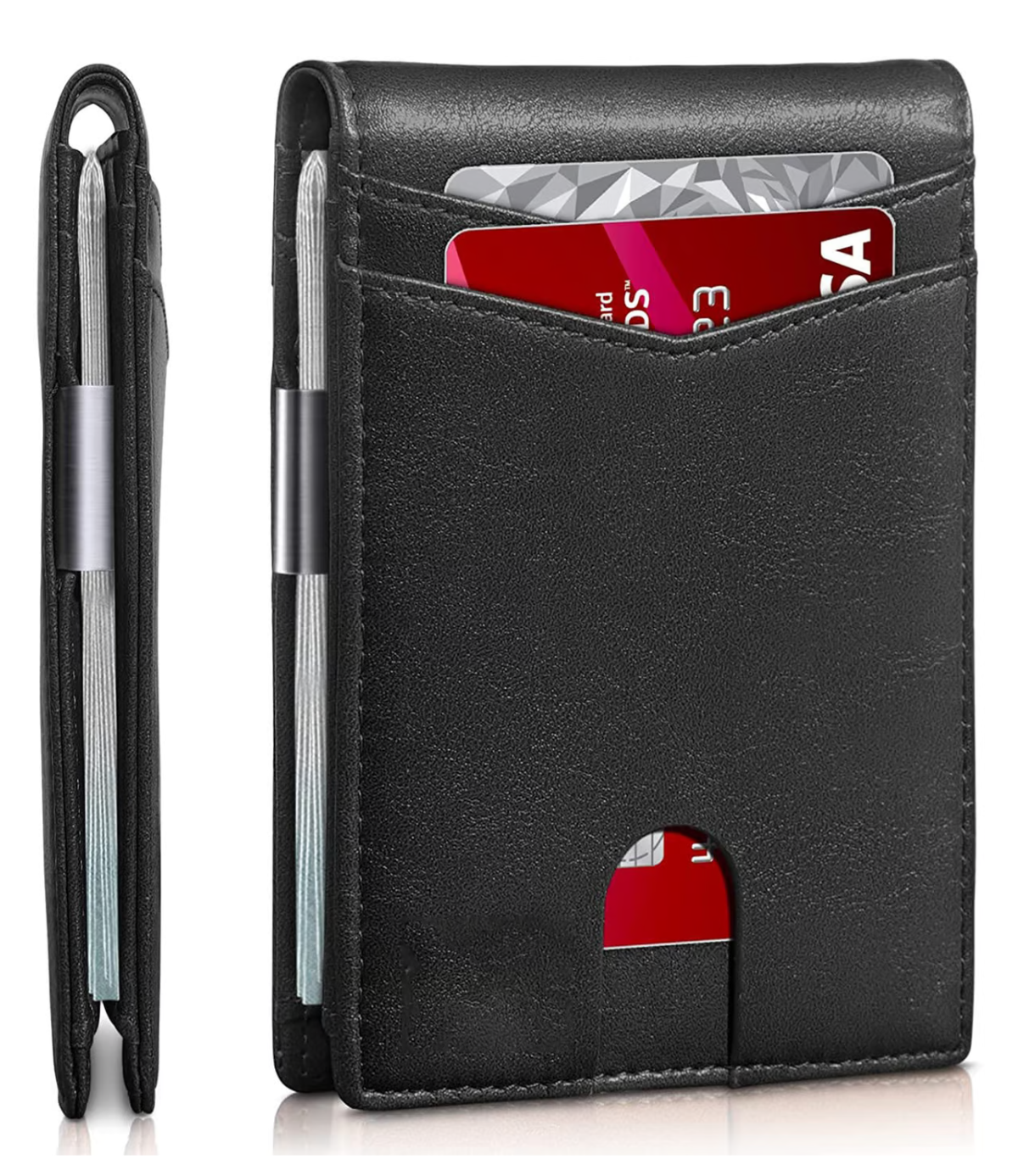 Protective Thin Leather RFID Wallet for Men